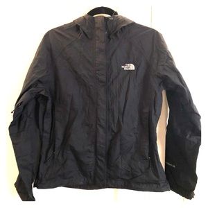 The North Face, women’s black windbreaker shell